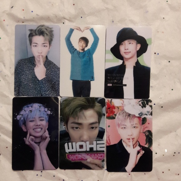 Accessories - Kpop BTS Rap Mon RM Glossy Photo Stickers